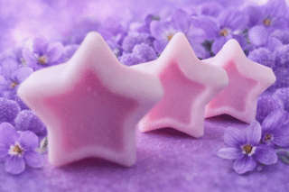 Fondants bonbon violette