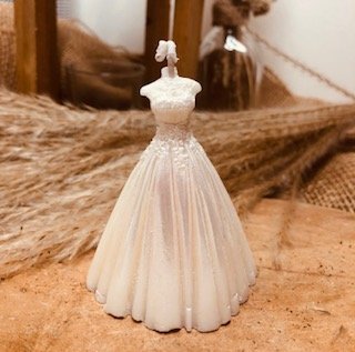 robe de mariée en bougie