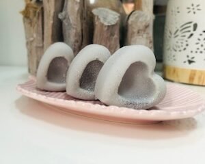 fondant forme de coeur senteur boys fabriqué en France