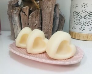 palet parfmé en forme de coeur senteur sable blanc