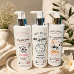 Lait corporel hydratant au lait d'ânesse