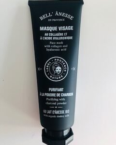 masque charbon lait d'ânesse