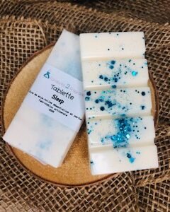 tablette sleep aux huiles essentielles.